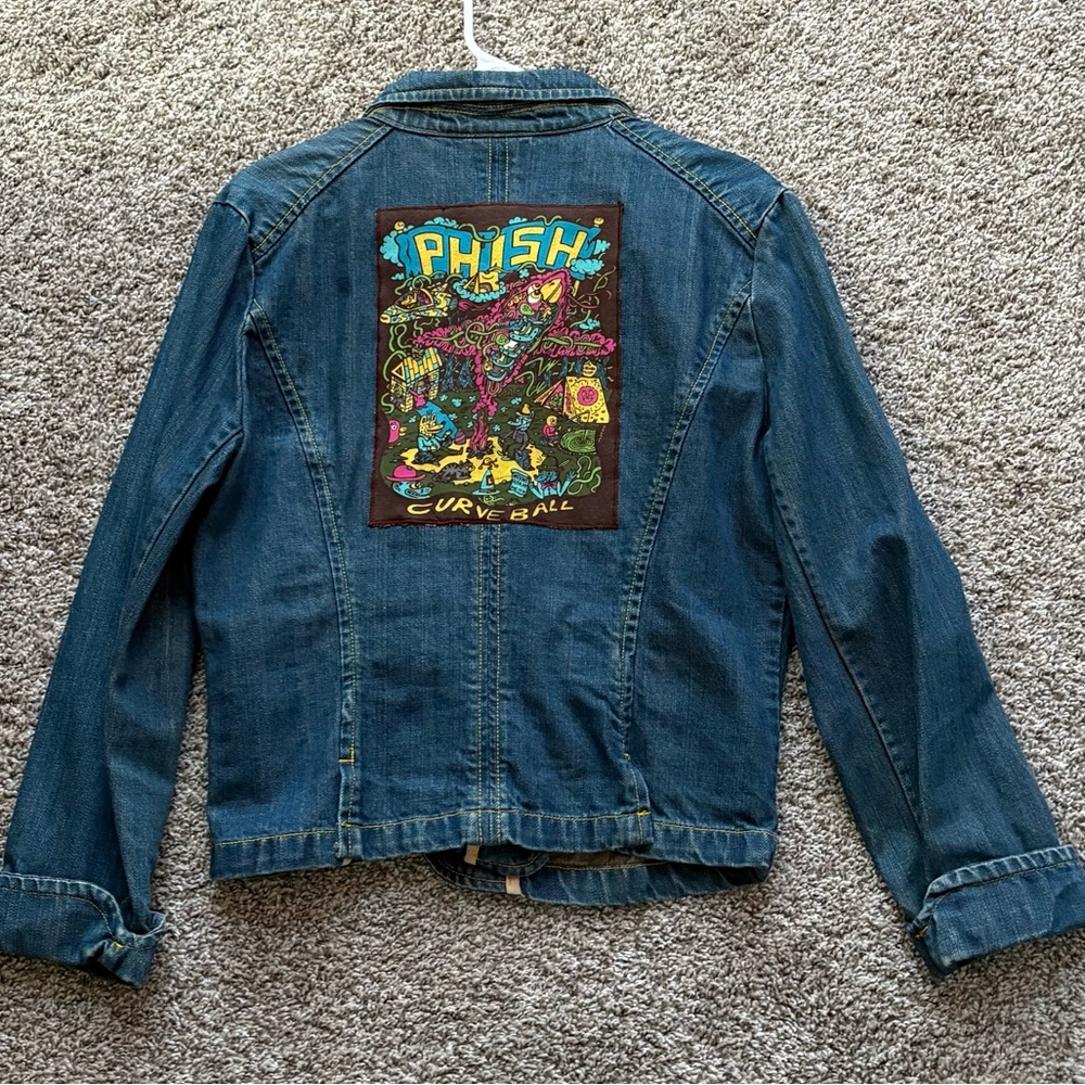 PHISH patch Women’s Denim Jacket